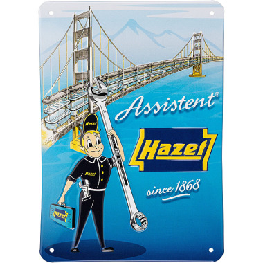 HAZET A5 METAL SIGN ASSISTANT 1868-2