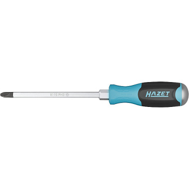 HAZET Screwdriver 811SPH for Phillips profile (PH) - impact cap - 3-component handle. 811S-PH3