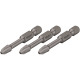 HAZET Impact, machine screwdriver torsion bits - solid hexagon 6.3 (1/4 inch) - Phillips profile PH - PH1 mm - Number of tools: 3 2215SLG-PH1/3