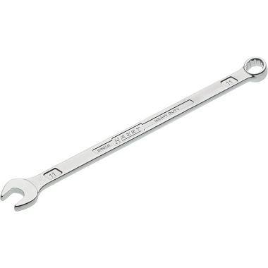 HAZET Combination spanner, extra long, slim design - external double hexagon traction profile - 11 mm 600LG-11