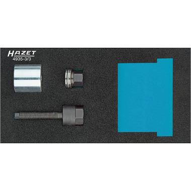 HAZET Wheel hub operating tool set - Number of tools: 3 4935-3/3