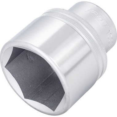 HAZET Socket wrench insert (6kt.) - square hollow 20 mm (3/4 inch) - external hexagon profile - 50 mm 1000-50