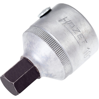 HAZET Screwdriver socket - hollow square 20 mm (3/4 inch) - hexagon socket profile - 14 mm 1010-14