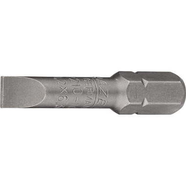 HAZET Bit - hexagon solid 8 (5/16 inch) - slotted profile - 1.2 x 6.5 mm 2210-10