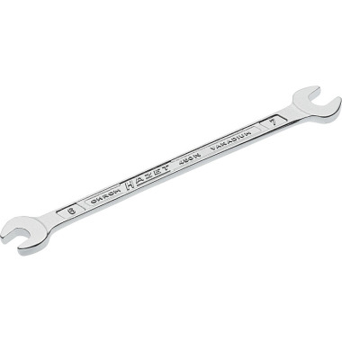 HAZET Double open-end wrench - external hexagon profile - 6 x 7 mm 450N-6X7