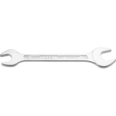 HAZET Double open-end wrench - outside hexagon profile - 1.1/16? x 1.1/4? 450NA-1.1/16X1.1/4