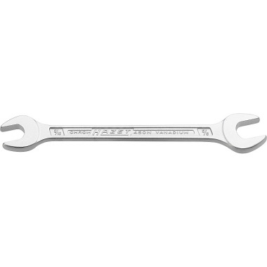 HAZET Double open-end wrench - outside hexagon profile - 9/16? x 5/8? 450NA-9/16X5/8VKH