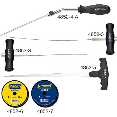 HAZET Glass removal tool set 4852/6