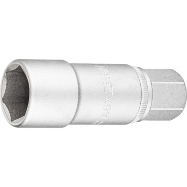 HAZET 6-point socket wrench insert - external hexagon profile - 22 mm 4910-22