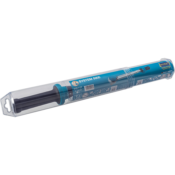 HAZET Torque wrench - Nm min-max: 10–60 Nm - Tolerance: 4% - Square ...