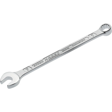 HAZET Combination spanner - external double hexagon traction profile - 7 mm 600N-7