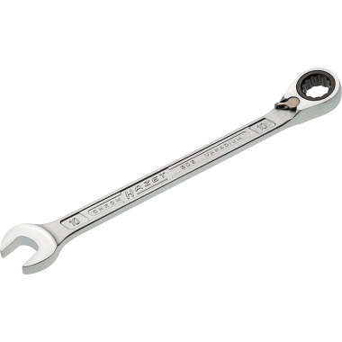 HAZET Ratchet combination wrench - external double hexagon traction profile - 10 mm 606-10