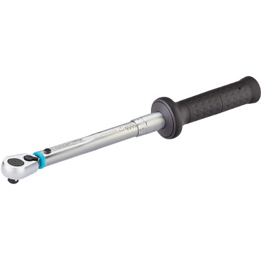 HAZET Torque wrench US-STANDARD - Nm min-max: 27.1?135.6 Nm - lbf min-max: 20?100 lbf.ft - Tolerance: 3% - Solid square 10 mm (3/8 inch) 6115-1CT