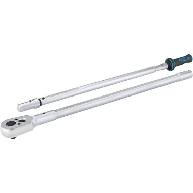 HAZET Torque wrench - Nm min-max: 400?1000 Nm - Tolerance: 3% - Solid square 20 mm (3/4 inch) 6150-1CT