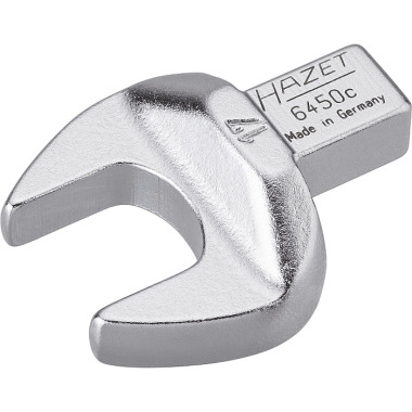 HAZET Insert open-end wrench - insert square 9 x 12 mm - outside hexagon profile - 17 mm 6450C-17