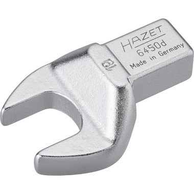 HAZET Insert open-end wrench - insert square 14 x 18 mm - outside hexagon profile - 19 mm 6450D-19