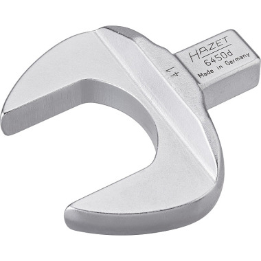 HAZET Insert open-end wrench - insert square 14 x 18 mm - outside hexagon profile - 41 mm 6450D-41