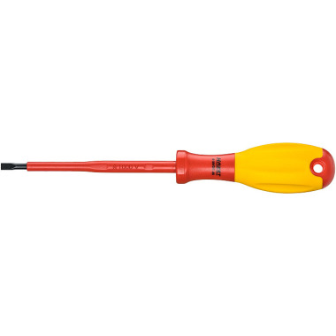 HAZET Electrician screwdriver - slotted profile - 0.8 x 4 mm 810VDE-40