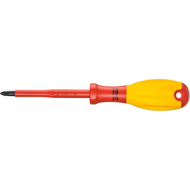 HAZET Electrician screwdriver - Phillips profile PH - PH2 mm 810VDE-PH2