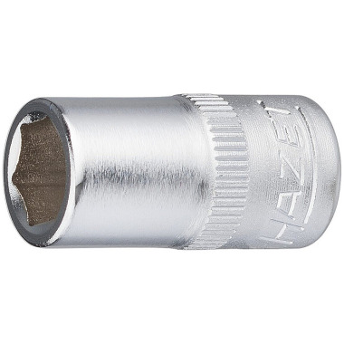 HAZET Socket wrench insert (6kt.) - square hollow 6.3 mm (1/4 inch) - external hexagon traction profile - 8 mm 850-8