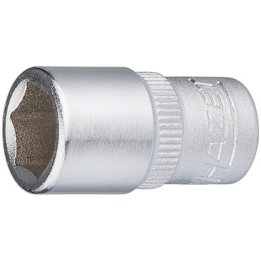 HAZET Socket wrench insert (6kt.) - square hollow 6.3 mm (1/4 inch) - external hexagon traction profile - 9 mm 850-9