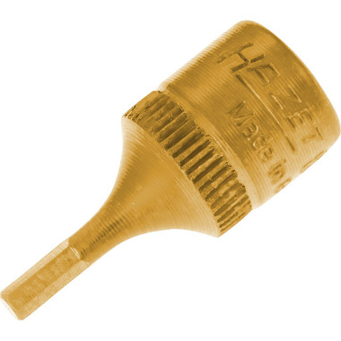 HAZET Screwdriver socket - hollow square 6.3 mm (1/4 inch) - hexagon socket profile - 2.5 mm 8501-2.5