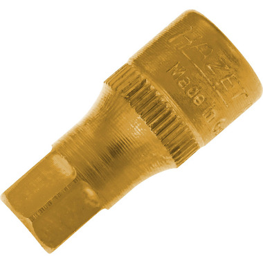 HAZET Screwdriver socket - hollow square 6.3 mm (1/4 inch) - hexagon socket profile - 8 mm 8501-8