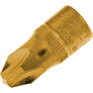 HAZET Screwdriver socket - square hollow 6.3 mm (1/4 inch) - Phillips profile PH - PH4 mm 8506-PH4