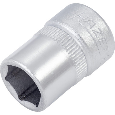 HAZET Socket wrench insert (6kt.) - square hollow 10 mm (3/8 inch) - external hexagon traction profile - 11 mm 880-11