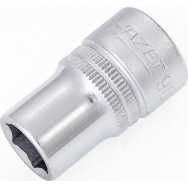 HAZET Socket wrench insert (hexagon) - square 12.5 mm (1/2 inch) - external hexagon traction profile - 12 mm 900-12