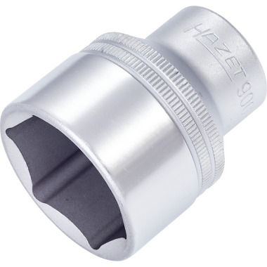 HAZET Socket wrench insert (hexagon) - square 12.5 mm (1/2 inch) - external hexagon traction profile - 32 mm 900-32