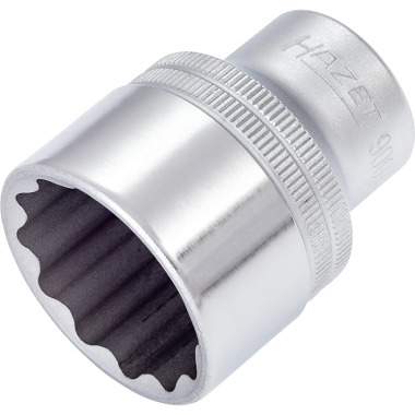 HAZET Socket wrench insert (double hexagon) - square 12.5 mm (1/2 inch) - outside double hexagon traction profile - 1.1/8? 900AZ-1.1/8