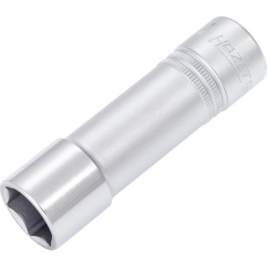 HAZET Socket wrench insert (hexagon) - square 12.5 mm (1/2 inch) - external hexagon traction profile - 18 mm 900LG-18