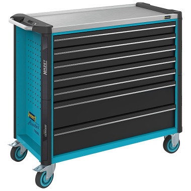 HAZET Workshop trolley - Drawers, flat: 5 x 81 x 870 x 398 mm - Drawers, high: 2 x 166 x 870 x 398 mm 179NXXL-7