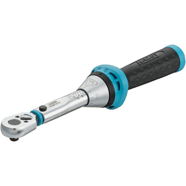 HAZET Torque wrench - Nm min-max: 2.5???25 Nm - Tolerance: 3% - Square 6.3 mm (1/4 inch) 5108-3CT