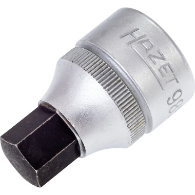 HAZET Screwdriver socket - square 12.5 mm (1/2 inch) - hexagon socket profile - 12 mm 985-12