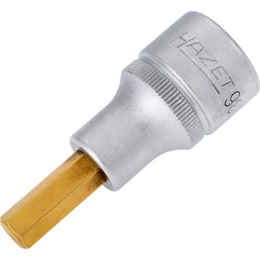 HAZET Screwdriver socket - square 12.5 mm (1/2 inch) - hexagon socket profile - 8 mm 986-8