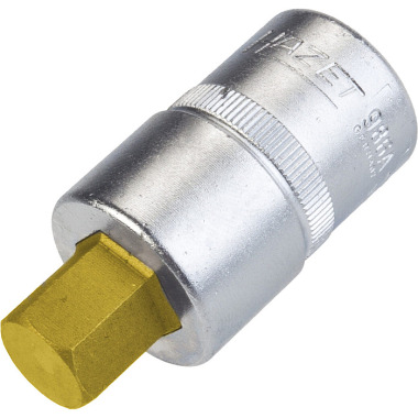 HAZET Screwdriver socket - square 12.5 mm (1/2 inch) - hexagon socket profile - 1?2? 986A-1/2