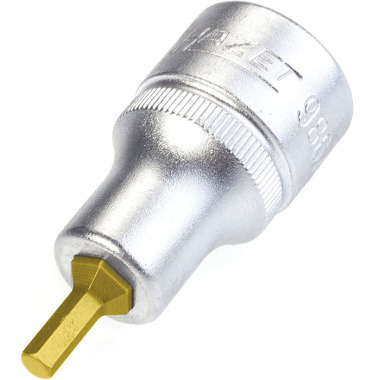 HAZET Screwdriver socket - square 12.5 mm (1/2 inch) - hexagon socket profile - 5?32? 986A-5/32