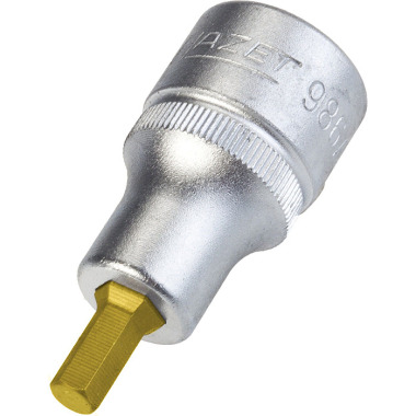 HAZET Screwdriver socket - square 12.5 mm (1/2 inch) - hexagon socket profile - 7?32? 986A-7/32