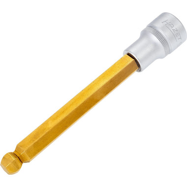 HAZET Screwdriver socket - square 12.5 mm (1/2 inch) - hexagon socket profile - 12 mm 986KK-12