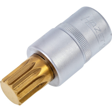 HAZET Screwdriver socket - square 12.5 mm (1/2 inch) - internal multi-tooth profile XZN - M16 990-16