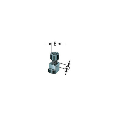 RÖHM T-slot nut with screw, KFG chuck size 280 1305176