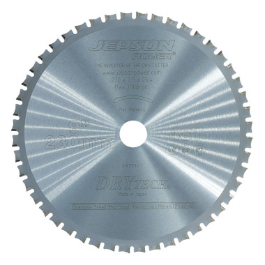 Jepson Power Drytech® HM-Sägeblatt ø 230 mm / 48Z für Stahl & Inox 72123048I