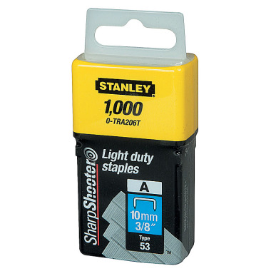 Stanley Klammern Typ A 10mm 1000 St 1-TRA206T