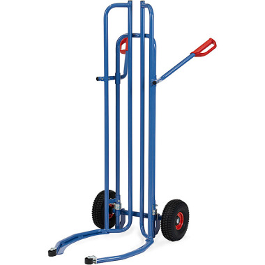 fetra Tire trolley with starting rollers, pneumatic tires 260 x 85 mm 2035A