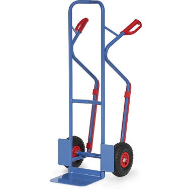 fetra Stacking truck, pneumatic wheels 260 x 85 mm B1330L