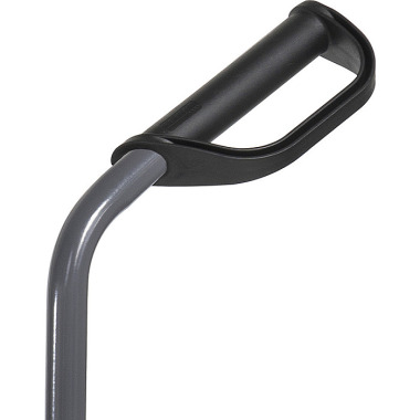 fetra ESD handle with safety bracket for pipe Ø 27 mm, black 1764