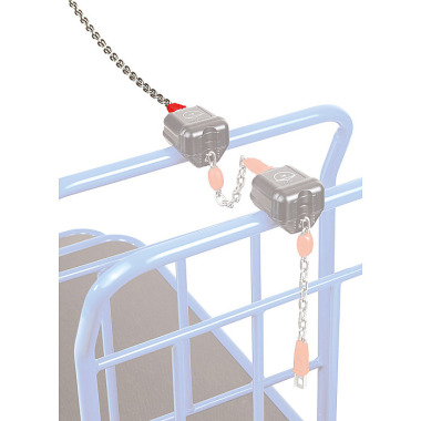 fetra Wall connection chain for deposit lock 1.20 m long 2913