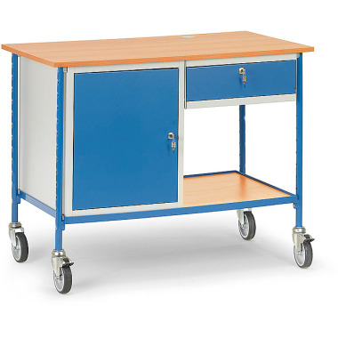 fetra rolling table loading area 1,120 x 650 mm 5866